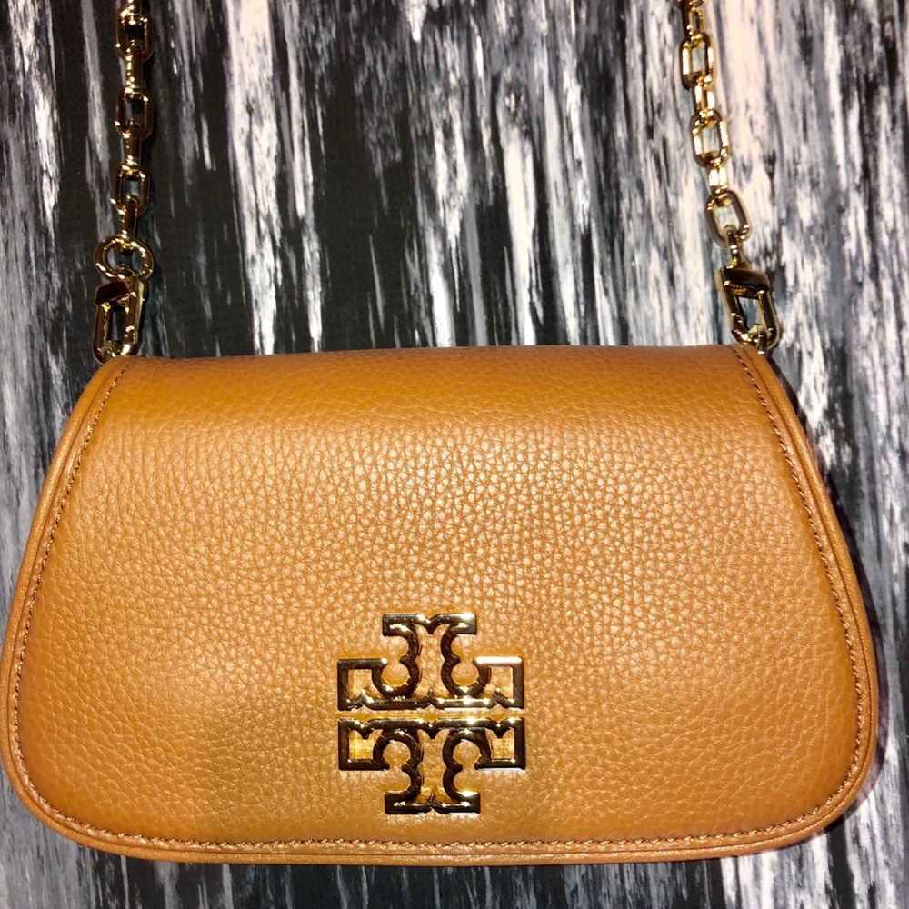 Leather Tory Burch Cross-body/ Clutch